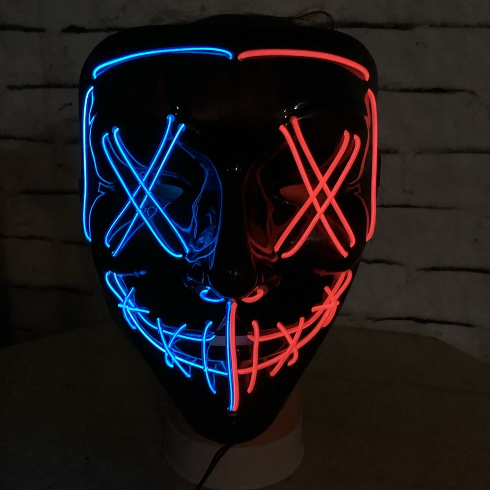 Purge LED Light up Halloween Mask